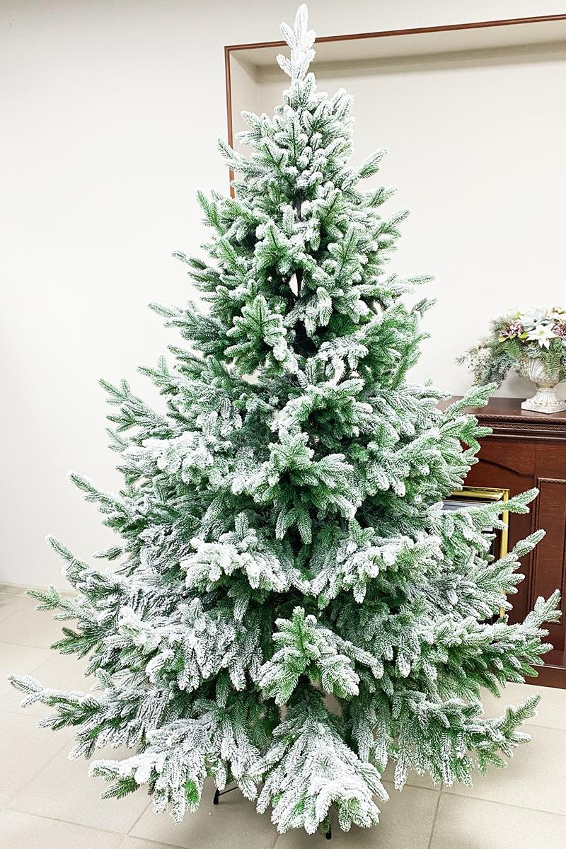 Ель искусственная Балканская заснеженная от 180 до 230 см  98180-98230-SN